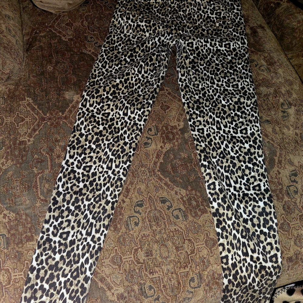 American Eagle Outfitters Animal Print Jeans